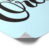 Poster Design de typographie de l'Oregon (Coin)