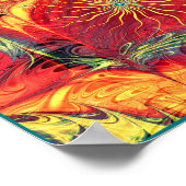 Poster Design décoratif fractal (Coin)