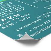 Poster Design Dentiste tendance, Dentistère, Advert Denti (Coin)