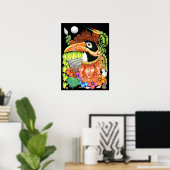 Poster Design d'Imaginaire Toucan (Bureau à domicile)