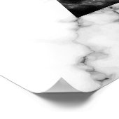 Poster Design d'impression en marbre pastel (Coin)