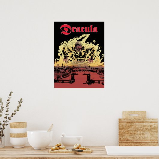 Poster design Dracula V2 (Cuisine)