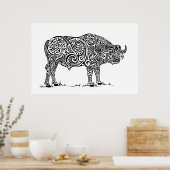 Poster Design du Cap Buffalo (Cuisine)