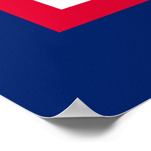 Poster Design du drapeau d'état du Wyoming (Coin)