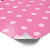 Poster Design élégant de Golfeur pour femmes (Coin)