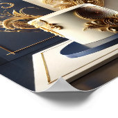 Poster Design élégant et luxueux de gâteaux (Coin)