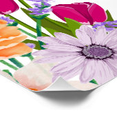 Poster Design esthétique Floral - Fleur (Coin)