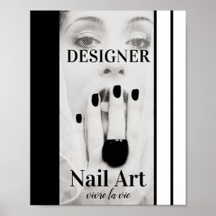 Poster Design Fingernail Art