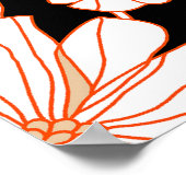 Poster design floral (Coin)