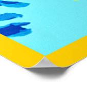 Poster Design floral dynamique (Coin)