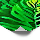 Poster Design forestier exotique (Coin)