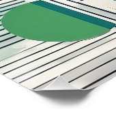 Poster Design géométrique dynamique et moderne (Coin)