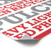 Poster "Design graphique est" (Coin)