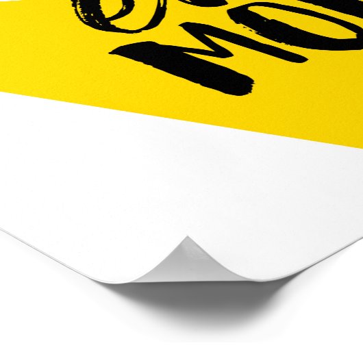 Poster Design graphique moderne et amusant "Profitez de c (Coin)