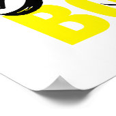 Poster Design graphique moderne, urbain et dynamique de B (Coin)