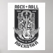 Poster Design Guitar Rock (Devant)