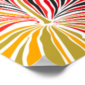 Poster Design hawaïen lumineux avec plantes tropicaux et (Coin)