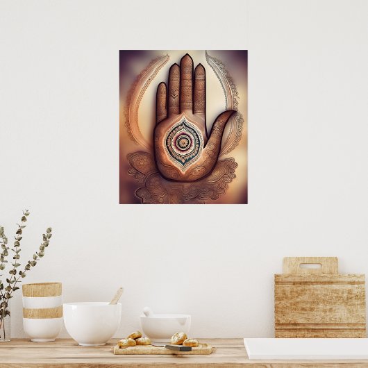 Poster Design henné (Cuisine)