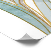 Poster Design japonais Abstrait (Coin)