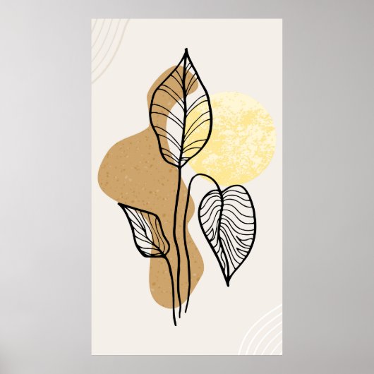 Poster design moderne (Devant)