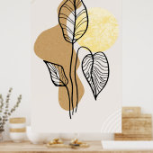 Poster design moderne (Cuisine)