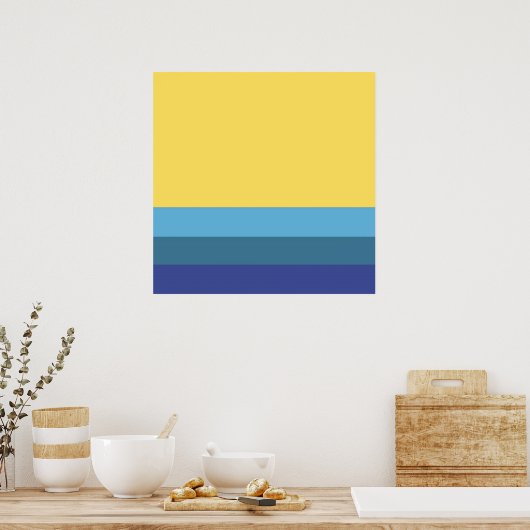 Poster design moderne (Cuisine)