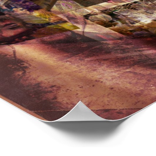 Poster Design moderne des masques (Coin)