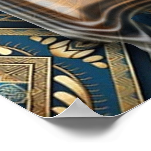 Poster Design moderne égyptien, islamique, arabe et afric (Coin)