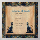 Poster Design moderne égyptien, islamique, arabe et afric (Devant)