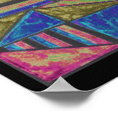 Poster design moderne et coloré abstrait par alanart (Coin)