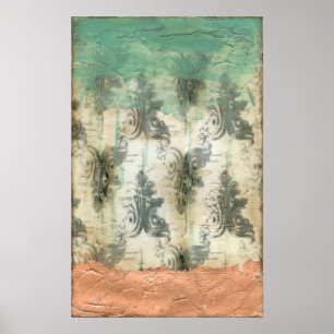 Poster Design moderne Fleur De Lis