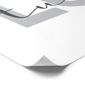 Poster Design moderne, simple, urbain, cool Love Turkey (Coin)