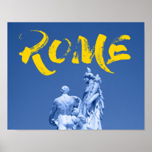 Poster Design moderne, urbain, dynamique, cool Rome Cultu