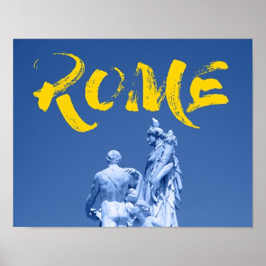 Poster Design moderne, urbain, dynamique, cool Rome Cultu (Devant)