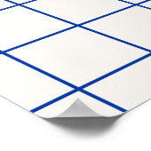 Poster Design motif abstrait géométrique moderne avec sim (Coin)