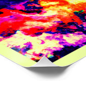 Poster Design Motif moderne coloré (Coin)