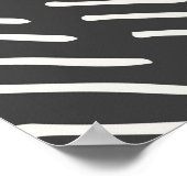 Poster design motif sans couture dessiné à la main. illus (Coin)