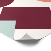 Poster Design motif scandinave. Retro moderne simple b (Coin)
