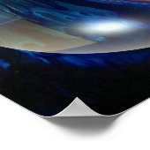 Poster Design numérique d'art Abstrait (Coin)