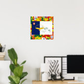 Poster Design portugais (Bureau à domicile)