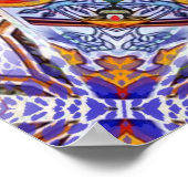 Poster Design portugais Abstrait (Coin)