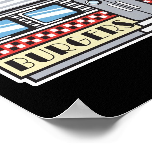 Poster design rétro (Coin)