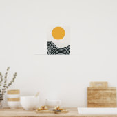 Poster Design scandinave boho moderne (Cuisine)