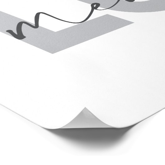 Poster Design simple, moderne, urbain, cool Love Memphis (Coin)