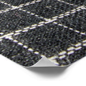 Poster Design Tartan classique (Coin)