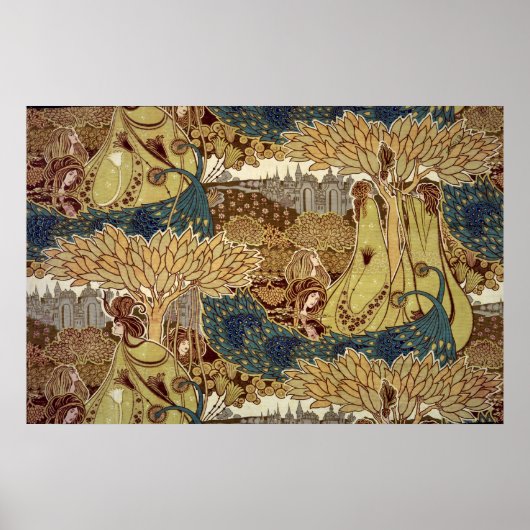 Poster Design textile par Christopher Dresser (Devant)