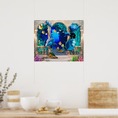 Poster Design unique de sous-marin et sous-marin (Cuisine)