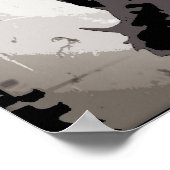 Poster Design urbain écossais Terrier (Coin)