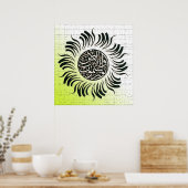 Poster Designs de calligraphie arabe customisée (Cuisine)