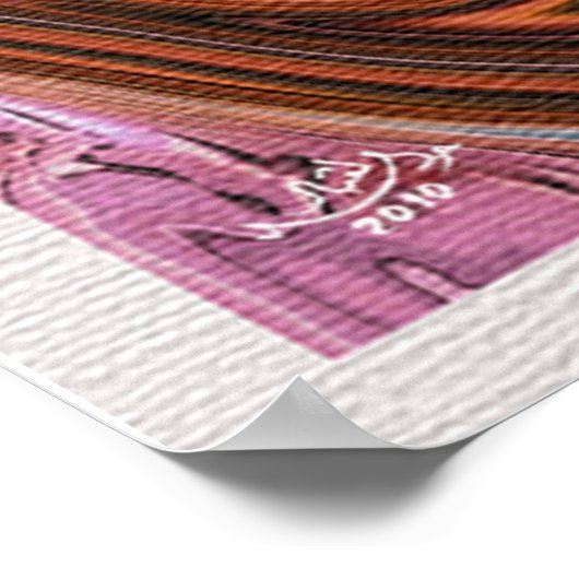 Poster Designs de calligraphie arabe customisée (Coin)